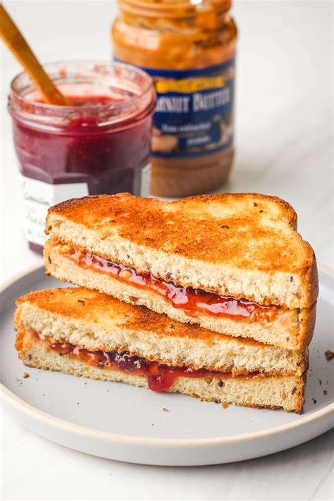 Take your classic Peanut Butter and Jelly up a notch by toasting it in your toaster oven ...