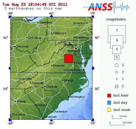 5.8 earthquake hits Washington D.C | Earth | EarthSky