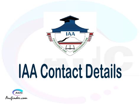 IAA Contact Address | IAA Phone Number | IAA admission Contacts | 2021/2022 Aucfinder