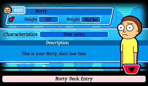 Morty (Pocket Mortys) | Rick and Morty Wiki | FANDOM powered by Wikia