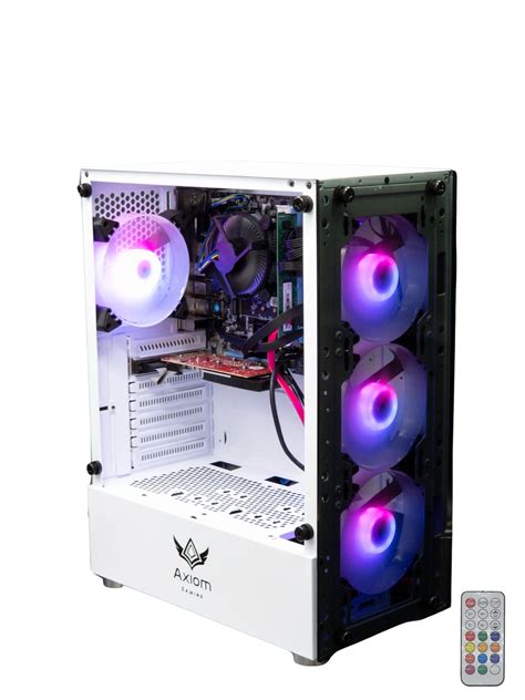 Axiom Gaming PC, Desktop Computer, Mid Tower, Intel i5, 8 gb RAM, 512 gb SSD, Nvidia GTX 650, Wi ...