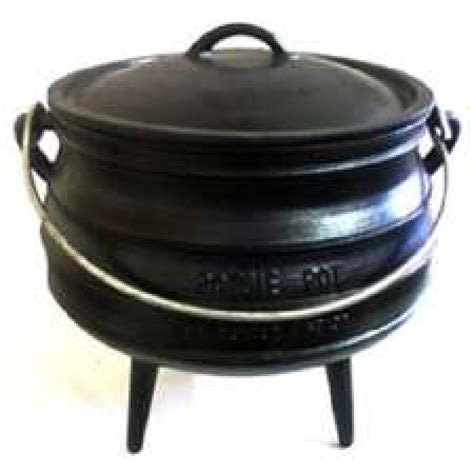 Potbelly Cast Iron Cauldron Large Size 14 Potjie - Camping, BBQ Event ...