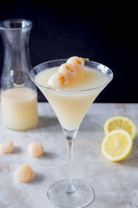 Lemon Lychee Martinis - Yes to Yolks