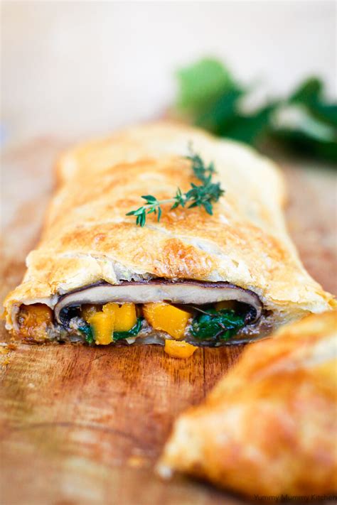 Vegetarian Wellington No Mushrooms - Vegetarian Foody's