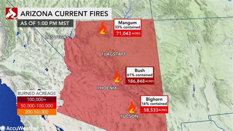 Current Arizona Fire Map - Gillan Dianemarie