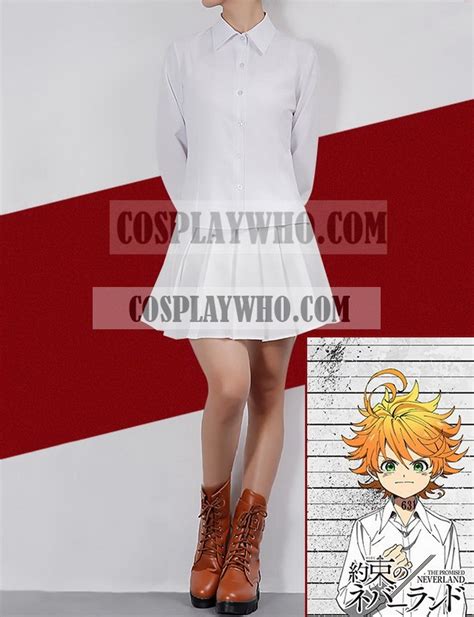 The Promised Neverland Emma Cosplay Costume,Costume