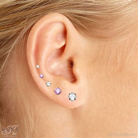 Ear Lobe Piercings