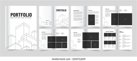 Architecture Portfolio Cover Page Design