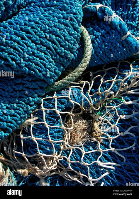 Fishing nets and fish traps Stock Photo - Alamy