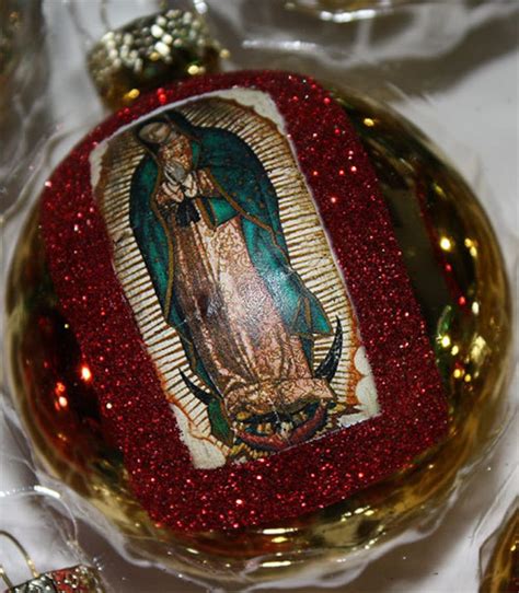 Virgen De Guadalupe Mexican Christmas Ornaments Decorations - Etsy