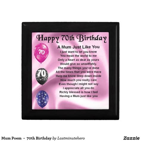 Happy 70th Birthday Mum Quotes - ShortQuotes.cc