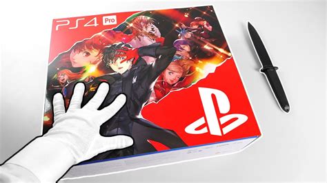 PS4 Pro "PERSONA 5: ROYAL" Console Unboxing [Rare, Japan Only] - YouTube