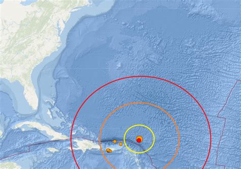Strong 6.6 Earthquake Rocks Atlantic Ocean; No Tsunami Threat for Now