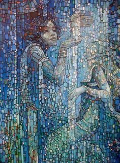 Seen on Pinterest – The creative mastery of contemporary mosaic art ...