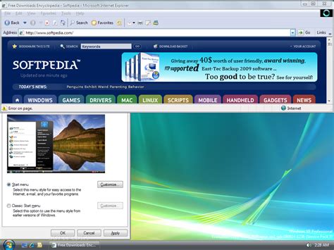 Windows vista theme pack - netstamp