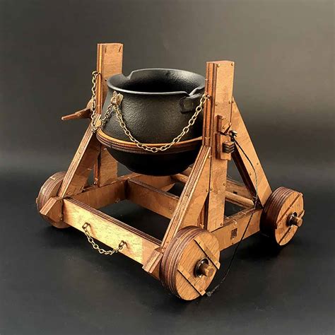 AM007 Flaming Chariot Wooden Mechanical Toys Military Model Kits for A – Leones Marvelous Items