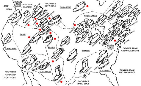 NativeTech: Map of North America with Native American Varieties of ...