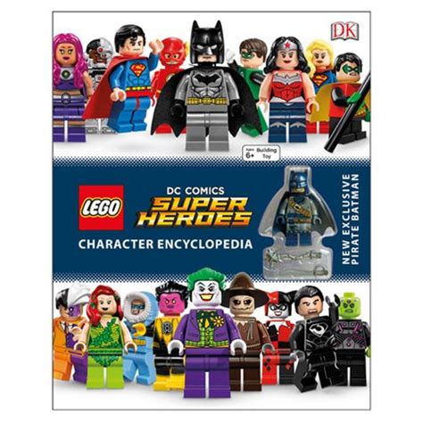 LEGO DC Comics Super Heroes Character Encyclopedia Book