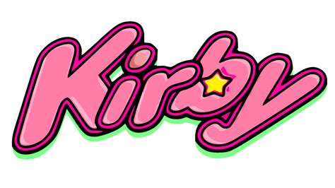 Kirby (The Animated Series) logo (neon version) by KirbyStarWarrior123 ...