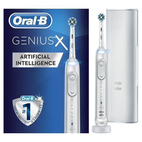 Oral-B Genius X 10000 Rechargeable Electric Toothbrush With Artificial ...