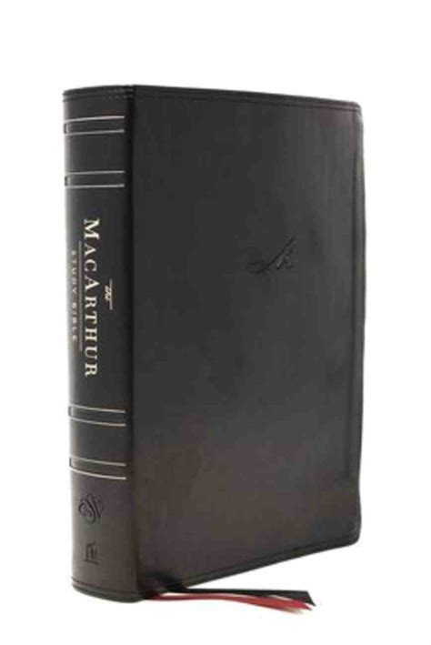 ESV Macarthur Study Bible 2nd Edition Black (Black Letter Edition) by John MacArthur | Koorong