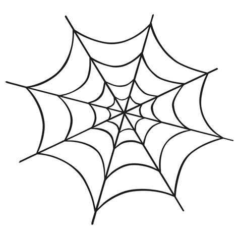 Hand Drawn Spider web on Transparent background 18251092 PNG