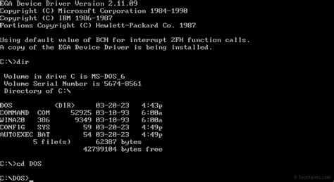 DOS Definition - What is the DOS operating system?