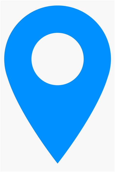 Location - Blue Pin Drop Icon, HD Png Download - kindpng