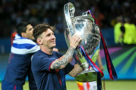 A look back at ALL of Lionel Messi's Ballon d'Or triumphs as Barcelona ...