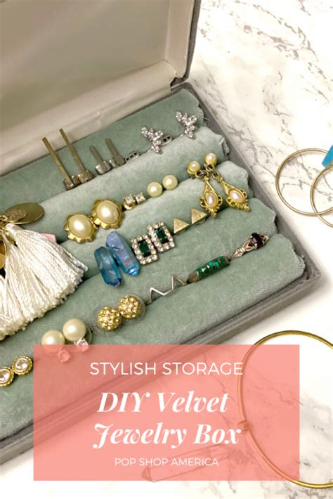 DIY Velvet Jewelry Box – Pop Shop America