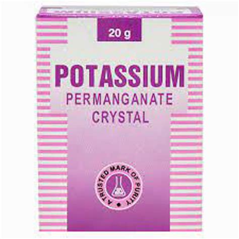 Potassium Permanganate Powder | Uses, Side Effects, Price | Apollo Pharmacy