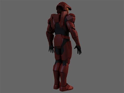 Halo Armor 3D Model $4 - .ma .fbx .obj - Free3D