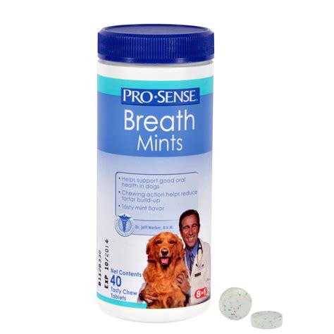 Pro Sense Breath Mints Oral Tablets for Dogs, 40 Tablets | Walmart Canada