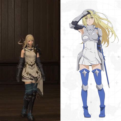 Ais wallenstein cosplay from is it wrong to pick up girls in a dungeon : FFXIVGlamours