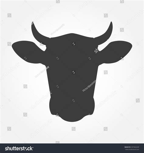 20,856 Cattle head silhouette Images, Stock Photos & Vectors | Shutterstock