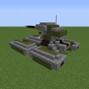 Futuristic Tank - Blueprints for MineCraft Houses, Castles, Towers, and ...