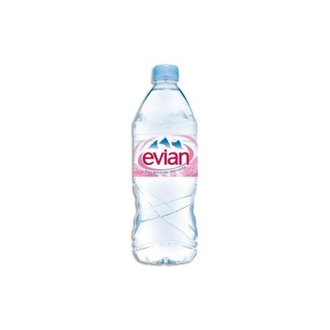 Water EVIAN Plastic bottle PET 1 L SOURIRE DES SAVEURS, Wine Cellar online, delivery