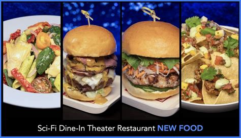 New Dishes Arrive at Disney’s Sci-Fi Dine-In Theater Restaurant