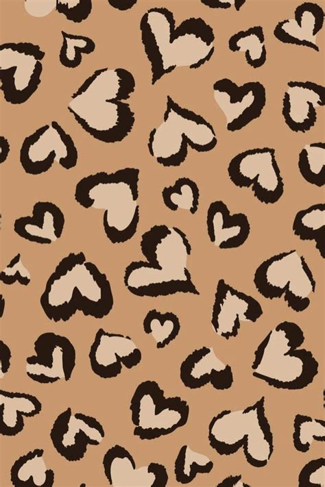 hearts and background image | Cheetah print wallpaper, Animal print ...