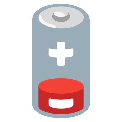 Low Battery Emoji Hex Code ― 🪫