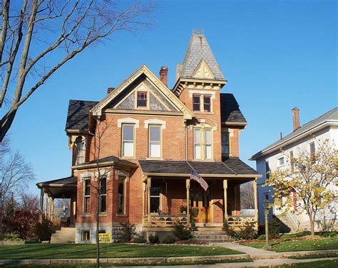 Urbana Ohio | Victorian homes, Brick exterior house, Victorian style homes