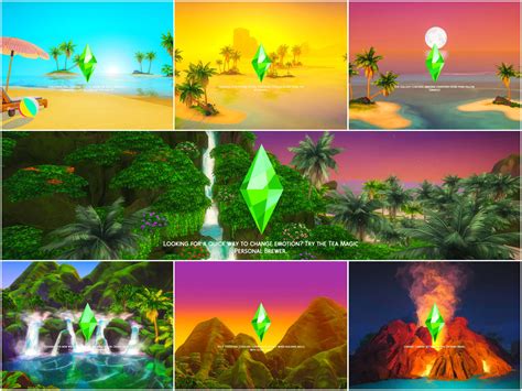 Sulani Loading Screens at Katverse » Sims 4 Updates