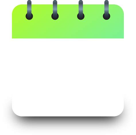 Colorful blank calendar illustration. icon. Square calendar template ...