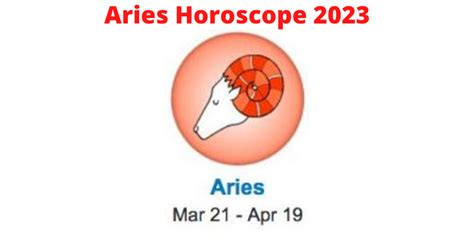 Aries 2023 Horoscope - Love, Career, Money and Health