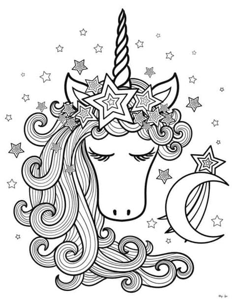 10 Magical Unicorn Coloring Pages {Print for Free} | Skip To My Lou