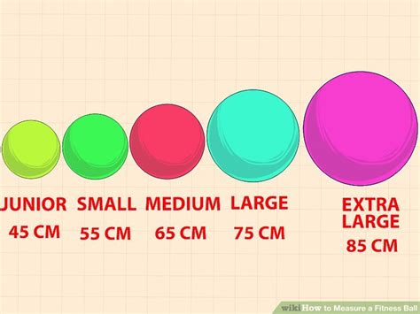 Yoga Ball Size Chart - Greenbushfarm.com