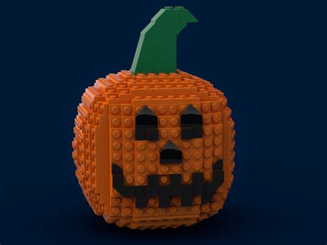 LEGO MOC Halloween Pumpkin Decoration by Jedi Plb | Rebrickable - Build ...