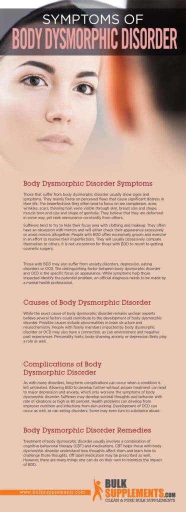 Body Dysmorphic Disorder: Characteristics, Causes & Treatment