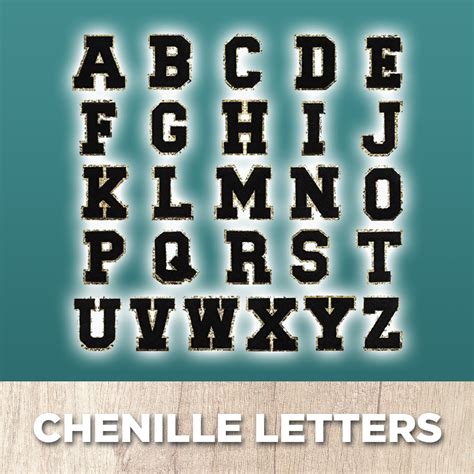 Chenille Letters – Wild About Me