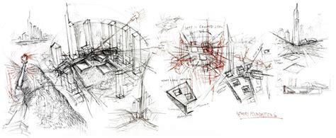 Older story » Architectural Drawings by Daniel Libeskind at Ermanno ...